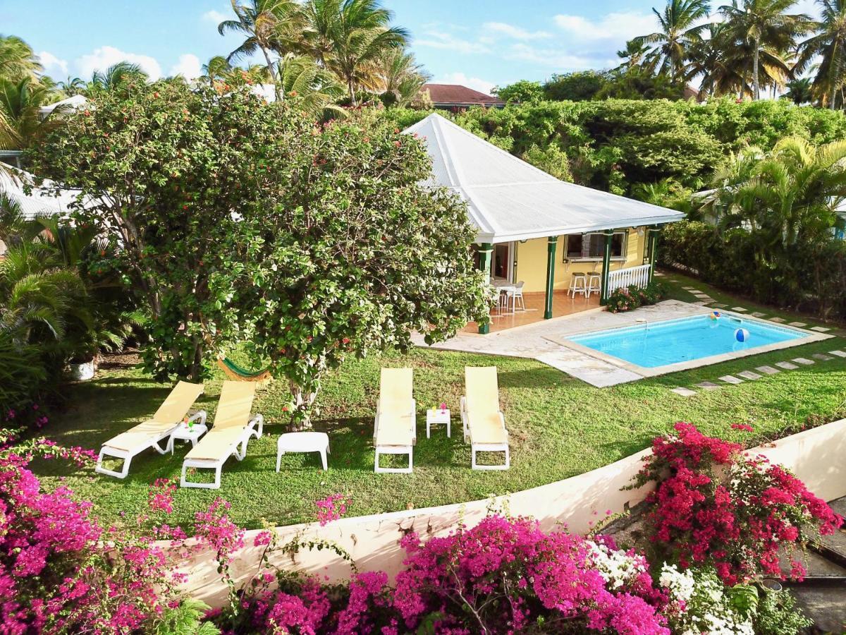 Villa Guadeloupe Saint Francois Acces Mer Piscine Iguana Bay - Villa Zagadi Exterior photo