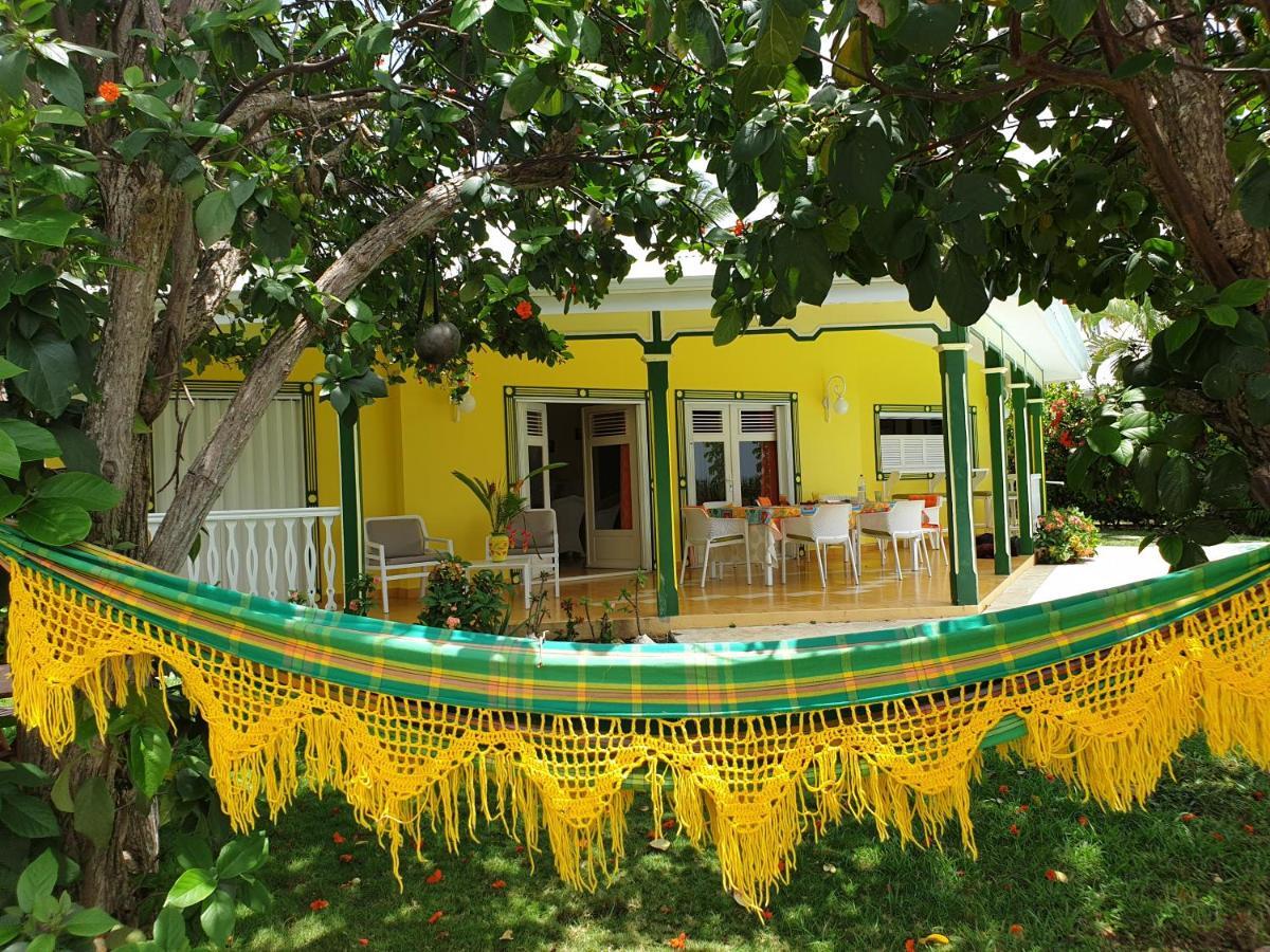 Villa Guadeloupe Saint Francois Acces Mer Piscine Iguana Bay - Villa Zagadi Exterior photo