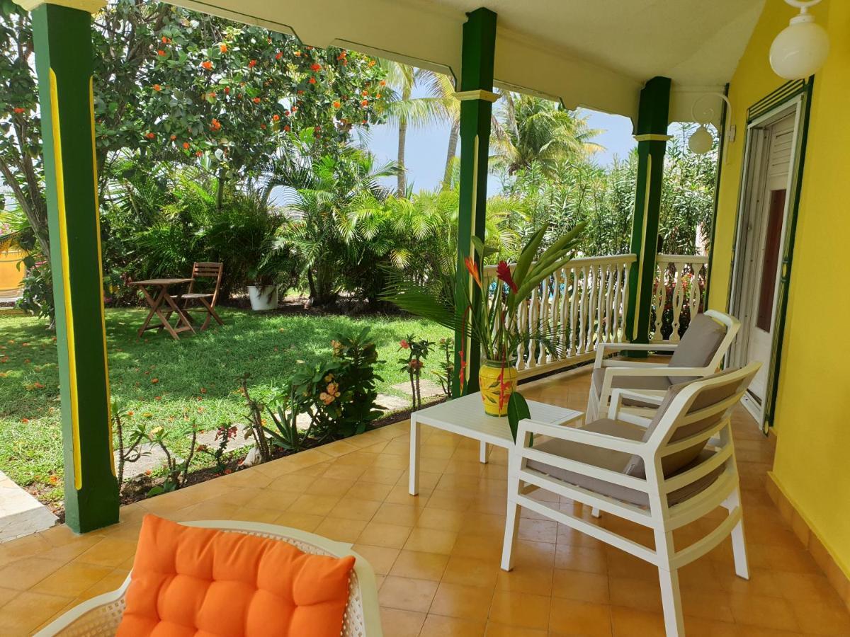 Villa Guadeloupe Saint Francois Acces Mer Piscine Iguana Bay - Villa Zagadi Exterior photo
